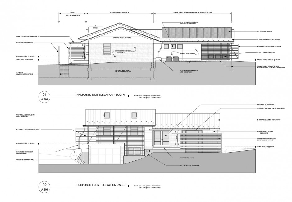 Proposed Elevations | workingdesign